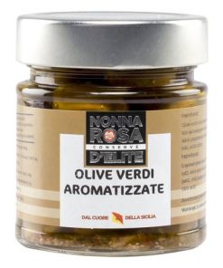 Olive verdi aromatizzate Nonna Rosa 230 g